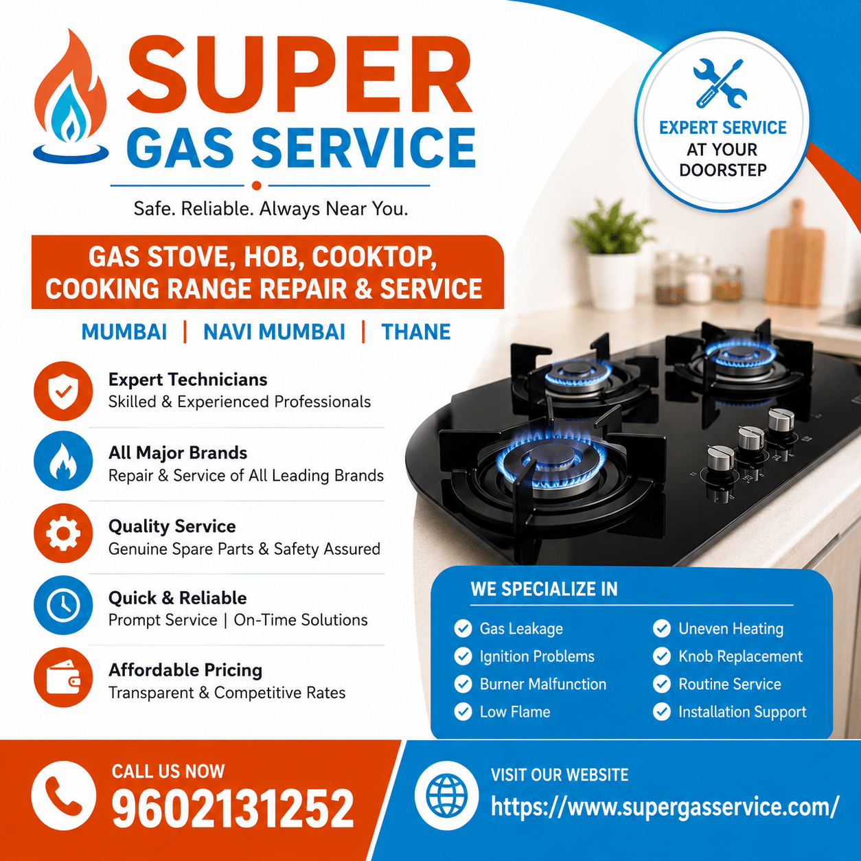 Gas Stove, Hob, Cooktop, Cooking Range Repair And Service